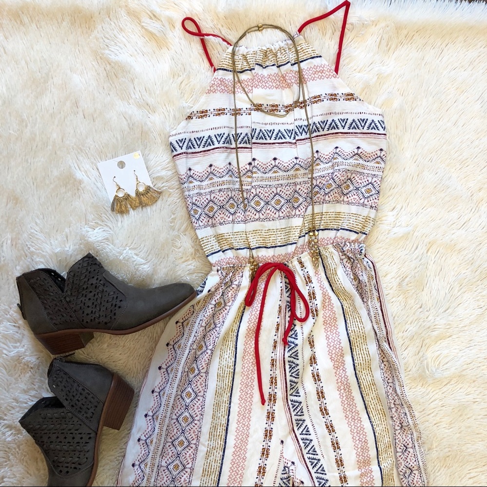 Aztec print jumpsuit - Picture 2 of 3